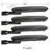 Hongso CBI561 (4-Pack) BBQ Cast Iron Burner Replacement for Kenmore Sears, Lowes Model and Other Grills