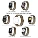 OROBAY Apple Watch Band 38mm 42mm, Stainless Steel Milanese Mesh Loop Magnetic Closure Clasp Apple Watch Wristband Strap for Apple iWatch Series 3, Series 2, Series 1 Sports&Edition …