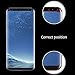 Galaxy S8 Screen Protector [2 Pack] Auideas Full Screen Coverage 3D PET Screen Protector Film Case Friendly for Samsung Galaxy S8