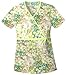 Cherokee HQ Mock Wrap Print Scrub Tops-Assorted Styles