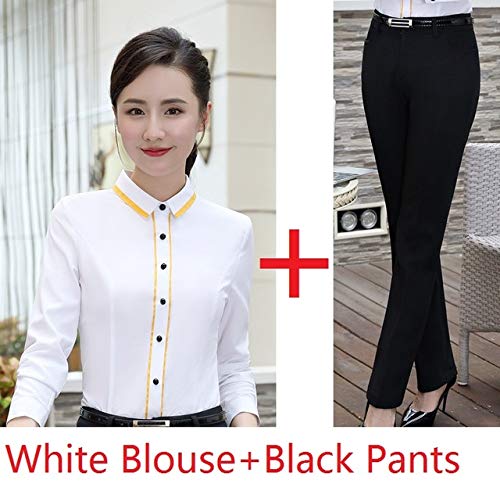 white slim trousers ladies