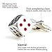 Salutto Man's Dice Cufflinks with Gift Box