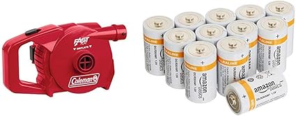 coleman quickpump 4d battery pump