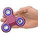 The Anti-Anxiety 360 Spinner Helps Focusing Fidget Toy [3D Figit] Tri-Spinner EDC Focus Toy for Kids & Adults - Best Stress Reducer Relieves ADHD Anxiety Boredom Metal Bearing (Pink)