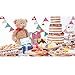 Polka Dot Balloons Set of 100 Pink White Red Latex Balloon with 1 mix Pennant Flags for Festival Christmas Wedding Birthday Party Decorations(Pink)