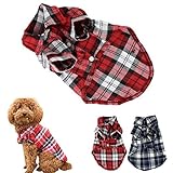 CXB1983(TM)Cute Pet Dog Puppy Clothes Shirt Size XS/S/M/L Blue Red Color (S, Red) by CXB1983(TM)