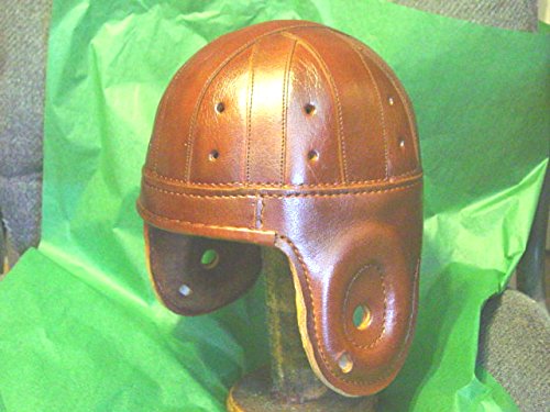 Winged Helmet Costumes - Cordovan Rust Leather Football