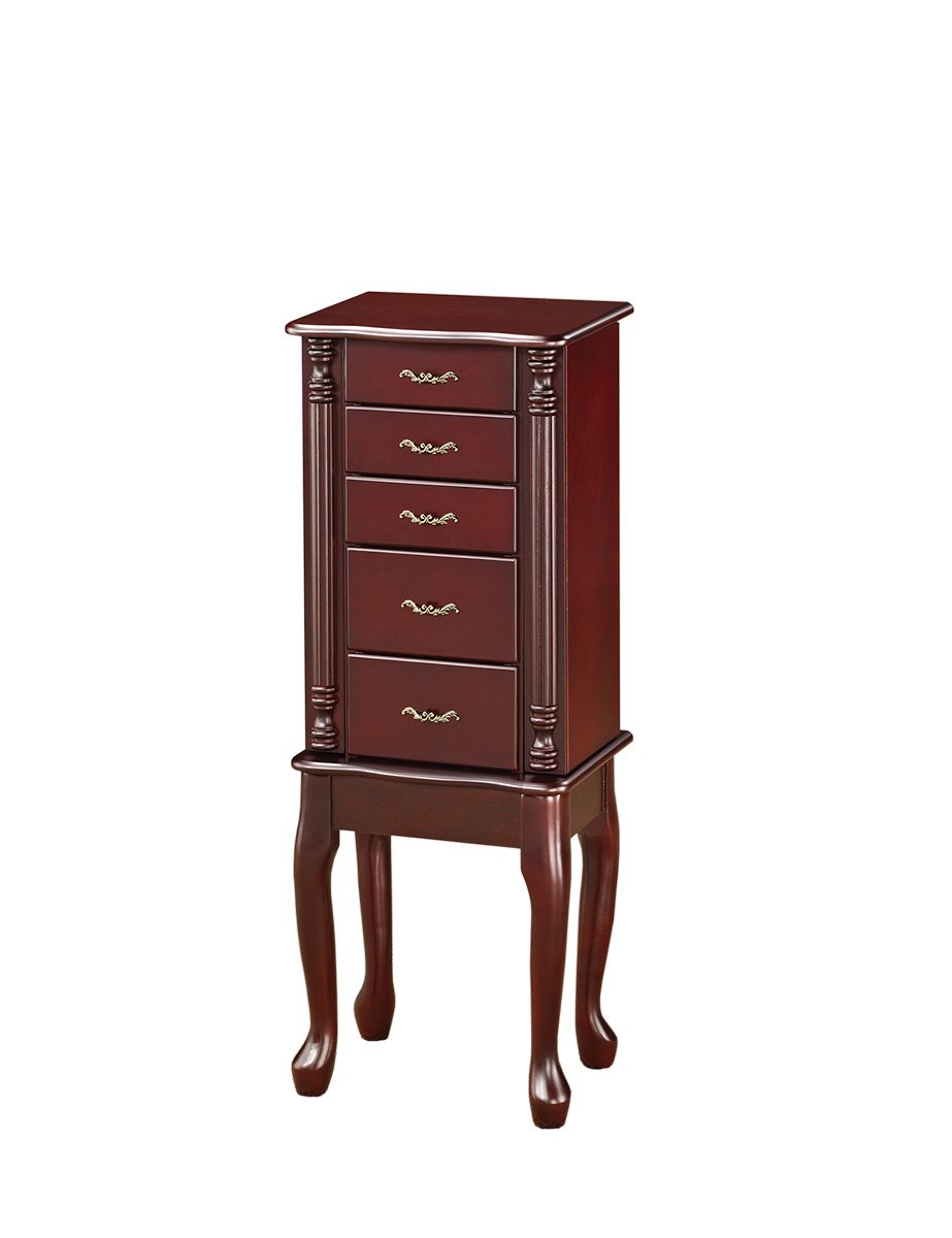 Coaster Home Furnishings 4-drawer Jewelry Armoire Merlot
