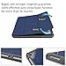 New iPad 9.7 inch 2018/2017 Case with Pencil Holder,iLuen Ultra Slim Lightweight Smart Cover Trifold Stand with Auto Wake/Sleep Magnet protective Funcion,Hard Back Cover for iPad 6th/5th Generation