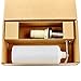 CoZroom Stainless Steel Sink Soap Dispenser for Kitchen Sink with 13 OZ Pump Bottle