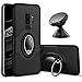 Samsung Galaxy S9 Plus Case - eSamcore Ring Holder Kickstand Cases + Dashboard Magnetic Phone Car Mount [Black]