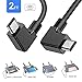 DJI Spark Micro USB to Micro USB OTG Cable 2ft Accessories for Mavic Pro, Platinum, Air, 2 Pro, Zoom Remote Controller 90 Degree Tablet Data Cable Right Angle Connector Cord