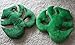 Green Philosophy Co. Set of 2 Plush - Two Toned Monstera Deliciosa Tropical Leaf Plant Plush Pillow Cushions