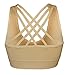 Cabales Women's Seamless Wireless Comfort Workout Sports Bra Low-Impact Activity Sleep Bras