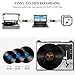 Record Player Turntable Vinyl LP Wireless 3-Speed Record Player USB Encoding SD Belt-Driven Reto Style Vinyl Record Player Built-in Speakers Vintage Style (2019 Model)thumb 3