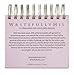bloom daily planners Undated Perpetual Desk Easel - Religious Inspirational Standing Desktop Flip Calendar - Page a Day - (5.25