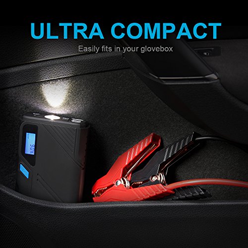 image for DBPOWER 1200A Peak Output Portable Car Jump Starter (for 6.5L gas/5.2L