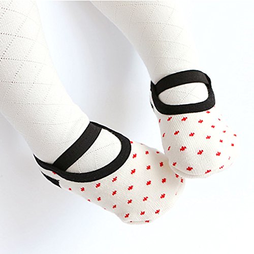 Cunina Baby Socks 6 Pairs Baby Anti Slip Non Skid Cartoon Cute Socks for 8-36 Months Toddlers Baby and Infants