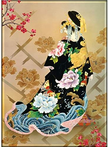 Puzzle House Triditional Chinese Lady Portrait, Jigsaw Puzzle, Oriental Meticulous Painting, Perfect Cut & Fit, Classic 1000 Pieces Boxed Photography Toys Game Art for Adults & Kids 510 (color : C)