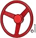 Swing Set Stuff Steering Wheel (Red) with SSS Logo Sticker