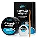 Teeth Whitening Powder Activated Charcoal Coconut -2.1oz(60g)-Teeth Whitening Kit-Bamboo Toothbrush and Teeth Floss Teeth Whitener – Tooth Powder-Oral Care Teeth Stain Removal Christmas Gift(MINT)