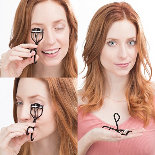 Ecological Makeup Eyelash Curler - Brilliant Curled Lashes In Seconds With This Spring Loaded Curl Defining Press. Making The Best Looking Lash Easy