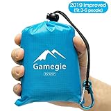 Outdoor Beach Blanket,Waterproof Picnic Blanket/Sand Proof Beach Mat 75″x79″ – Compact Pocket Blanket for Beach,Travel, Hiking, Camping, Festival, Sports