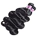 Colorful Queen 8A Brazilian Virgin Hair Body Wave Remy Human Hair 3Bundles Weaves 100% Unprocessed Hair Extensions Natural Color 10 12 14Inch