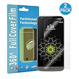 LG G5 Screen Protector,wtbone [Full Cover] [Curved Fit] [Bubble-Free] [Scratch-proof] [HD Clear TPU Film] [Not Glass] Screen Protector For LG G5[2 PACK]