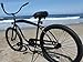sixthreezero In The Barrel Men's Beach Cruiser Bike, Single Speed Hybrid Bicycle, 26 Inch Wheels, Matte Black