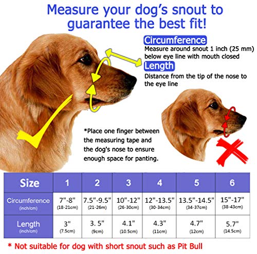 image for Barkless Dog Muzzle,Soft Basket Silicone Muzzles for Dog, Best to Prev