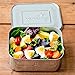 LunchBots Deep Duo Stainless Steel Food Container - Features a Removable Divider to Create 1 or 2 Sections - Great for Tall Sandwiches or Big Salads - Eco-Friendly, Dishwasher Safe and BPA-Free