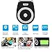 Wireless Car Speaker Bluetooth Receiver Sun Visor Speakerphone Car Stereo Player Hands-free Car Kit for iPhone X/ iPhone 8/Plus Samsung Support