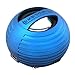 XBOOM Mini Portable Capsule Speaker with Rechargeable Battery and Enhanced Bass+ Resonator - Blue