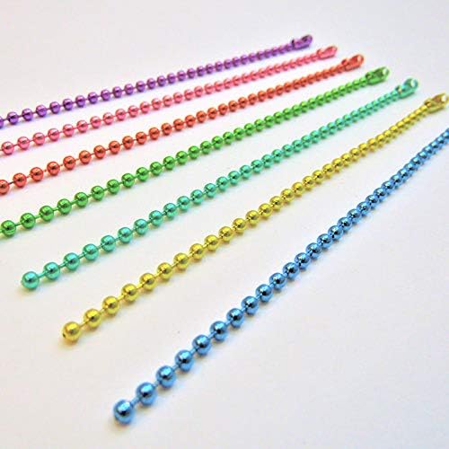 Amazon メタリックカラー ボールチェーン キーホルダー リング メタル 可愛い おしゃれ 推しカラー 萌え チャーム 同人グッズ 10本 2 5mm ピンク アクセサリー用チェーン 通販