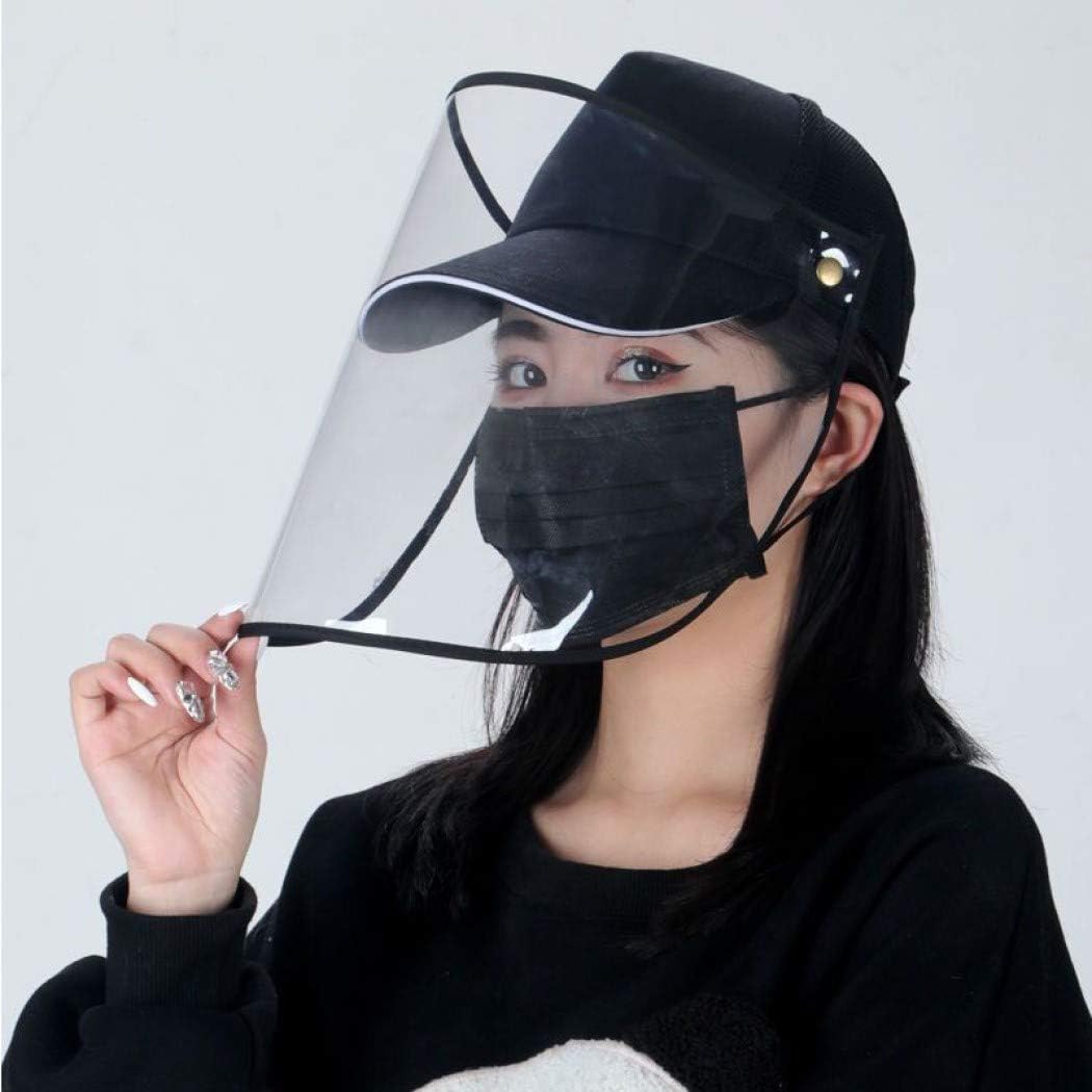 COOLOUS SmartCoolous Removable Baseball Cap Adult Size Baseball Cap with TPU Shield and Extender Hook Adjustable Black: Clothing