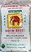 Asian Best Brand Thai Jasmine Rice 10lb Bundle With FREE KC Commerce Natural Bamboo Chopsticks