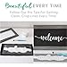 Welcome, Home Sweet Home, Grateful Calligraphy Stencilling Set - Country Farmhouse Word Stencils – Set of 3 Reusable Sign Stencils – Easy Rustic DIY Décor