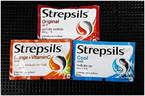STREPSILS Orange Original Cool : 3 Pcs
