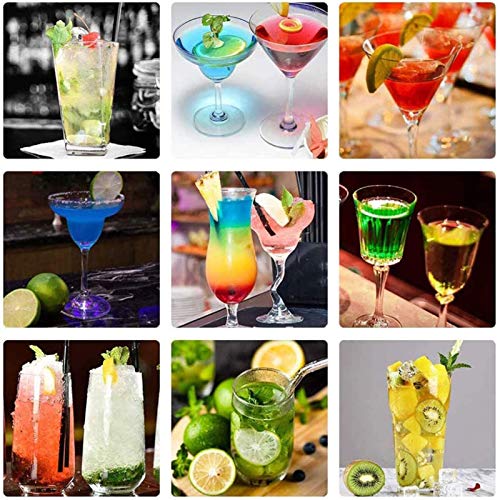 XinLuMing Shaker Set Bartender Kit Tragbarer Rollbeutel Mit 7-teiligen Cocktail-Zubereitungswerkzeugen Leicht Zu… – Bild 7