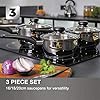 Morphy-Richards-Equip-3-Piece-Pan-Set-Stainless-Steel-Set-of-3 Morphy Richards 970003 Equip 3 Piece Pan Set-Stainless Steel, Set of 3