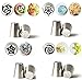 7pcs Russian Piping Tips + 1 Coupler Icing Piping Nozzles Cake Decorating Tips Tulip Rose Nozzle Tip Large Size