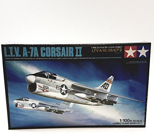 Tamiya LTV A-7A Corsair II United States Navy 1/100 Scale Combat Plane Series Model Airplane Kit