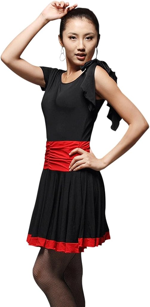 Faship Latin Tango Rumba Dance Dress: Clothing