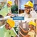 AMSTON Safety Hard Hat, Head Protection, “Keep Cool” Vented Helmet, Fully Adjustable, Low Profile, Cap Style, Type 1 Class C, Construction, ANSI Z89.1, Yellow