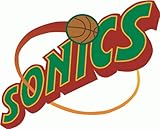 Seattle Supersonics NBA Basketball Bumper Sticker 5