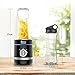 Personal Blender, Doctor Hetzner 300W High-Speed Smoothies Maker Juice Blender with a 20oz/600ml Portable Sport Bottle BPA-free Tritan Take-along Jar, Black