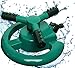 Lawn Sprinklers : Premium Quality Garden Lawn Sprinklers, Best Fun Water Sprinkler System - Gardens & Kids Love Them, by Careful Gardener (green 3 arm rotary)