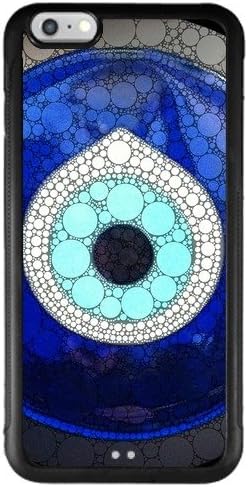 Memoly Shop Case Evil Eye iPhone 6 Plus/6s Plus 5.5 Case Black TPU and Plastic Shock-Proof Protective Case Cover