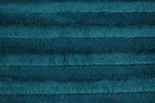 KF FABRIC Premium Faux Fur 58”| by The Yard |100% Polyester, Super Soft and Warm. for Sewing, Crafting, School Projects, Hats, Scarves, Blankets and DIY. Furry and Fancy. Solids and Prints. Hand Cut.